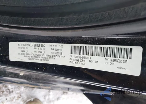 2011 Dodge Avenger Mainstreet z USA, uszkodzony, nr VIN 1B3BD1FB4BN556914